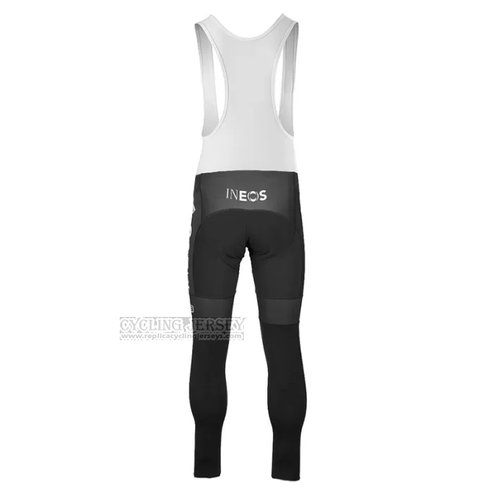 2023 Cycling Jersey Ineos Grenadiers Orange Long Sleeve and Bib Short